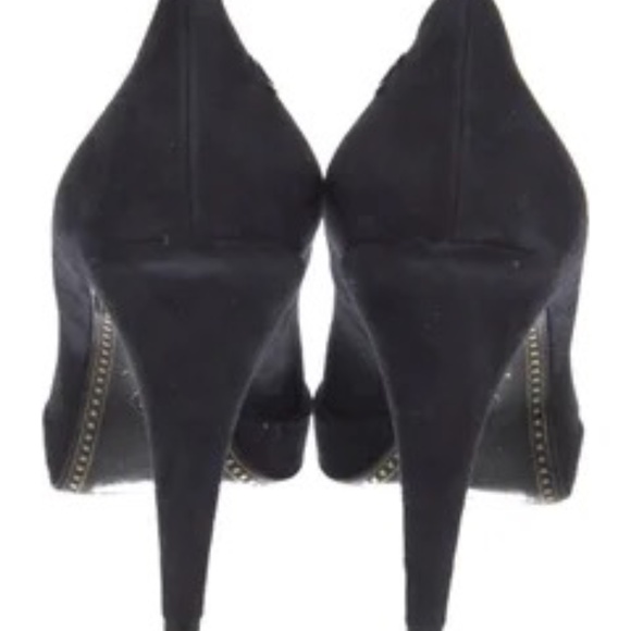 CHANEL 2011 Interlocking CC Logo Pumps Women's Size: 40.5 box says 41.5* - Picture 4 of 5